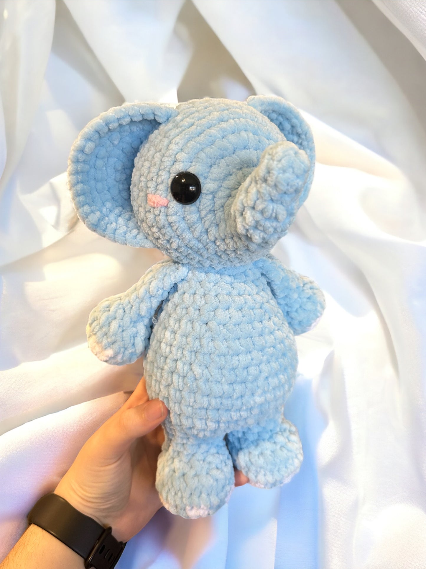 Elephant (Standing) Crochet Plushie