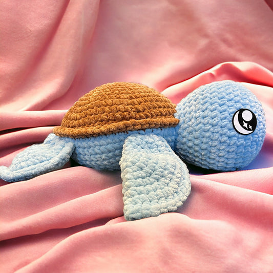 Turtle (XL) Crochet Plushie