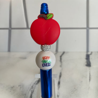Best Teacher Ever Beaded Pen