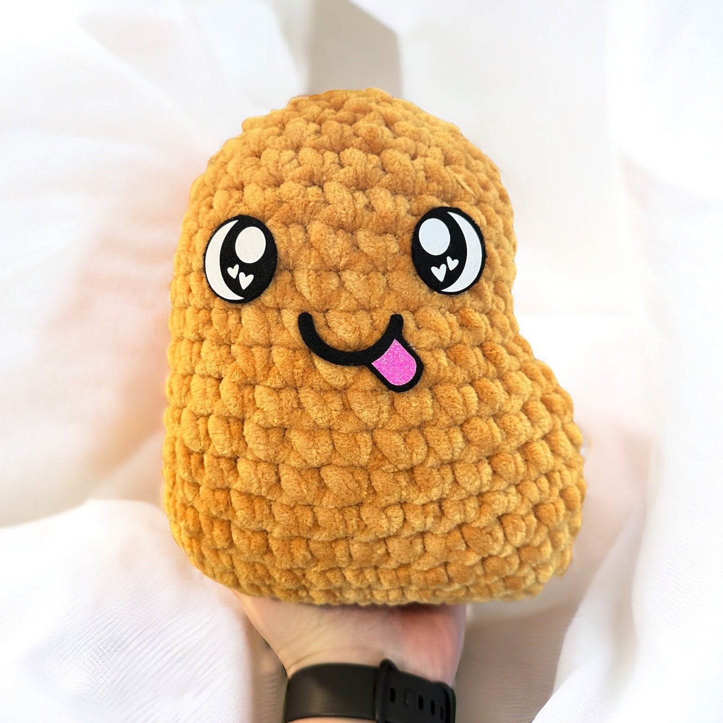 Chicken Nugget (XL) Crochet Plushie