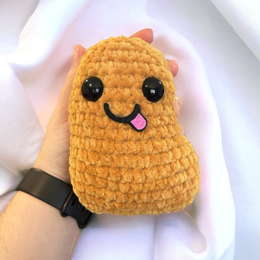 Chicken Nugget Crochet Plushie