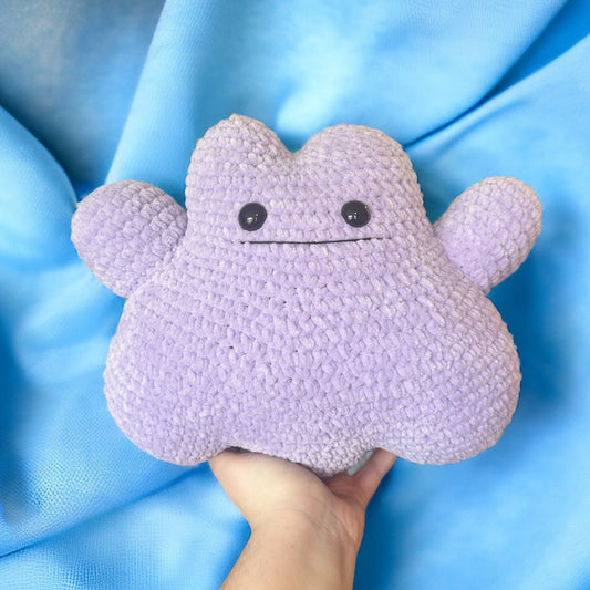 Ditto Pokemon Crochet Plushie