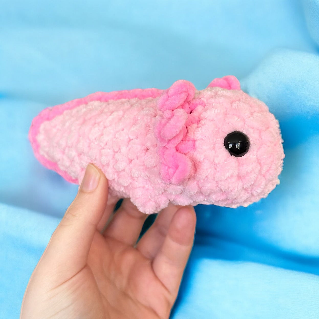 Axolotl Crochet Plushie