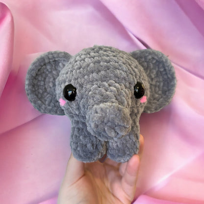 Elephant Crochet Plushie