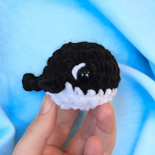 Baby Whale Crochet Plushie