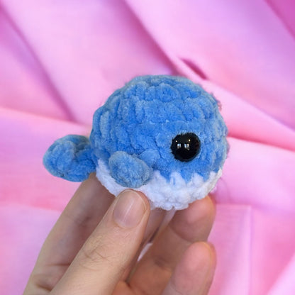 Baby Whale Crochet Plushie