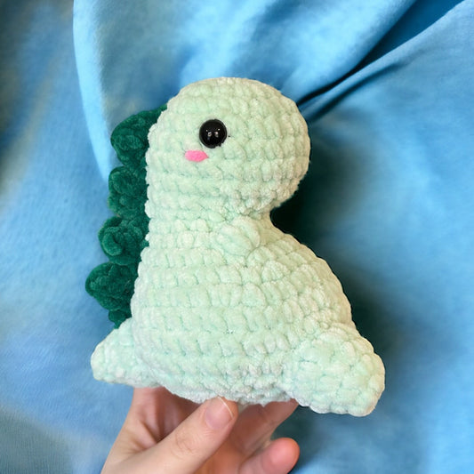 Chubby Dinosaur Crochet Plushie