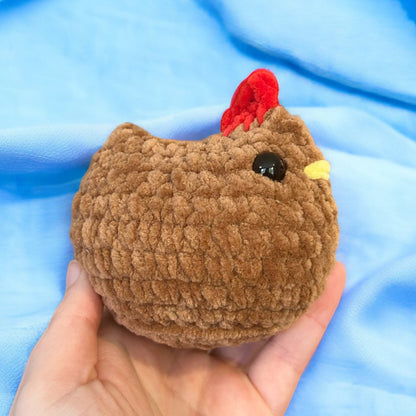 Chicken Crochet Plushie