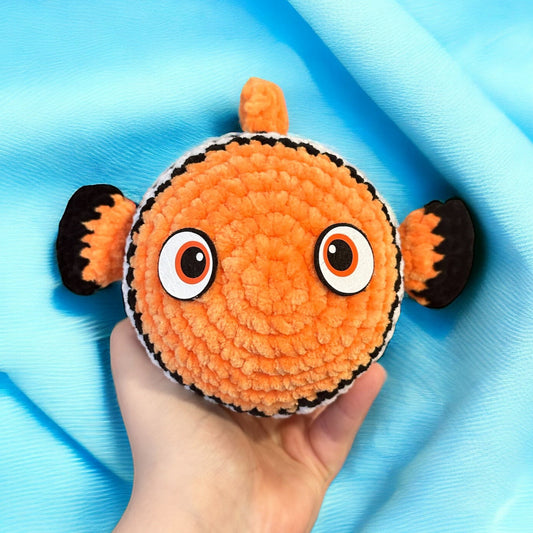 Clownfish Crochet Plushie