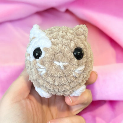 Mini Loaf Cat Crochet Plushie